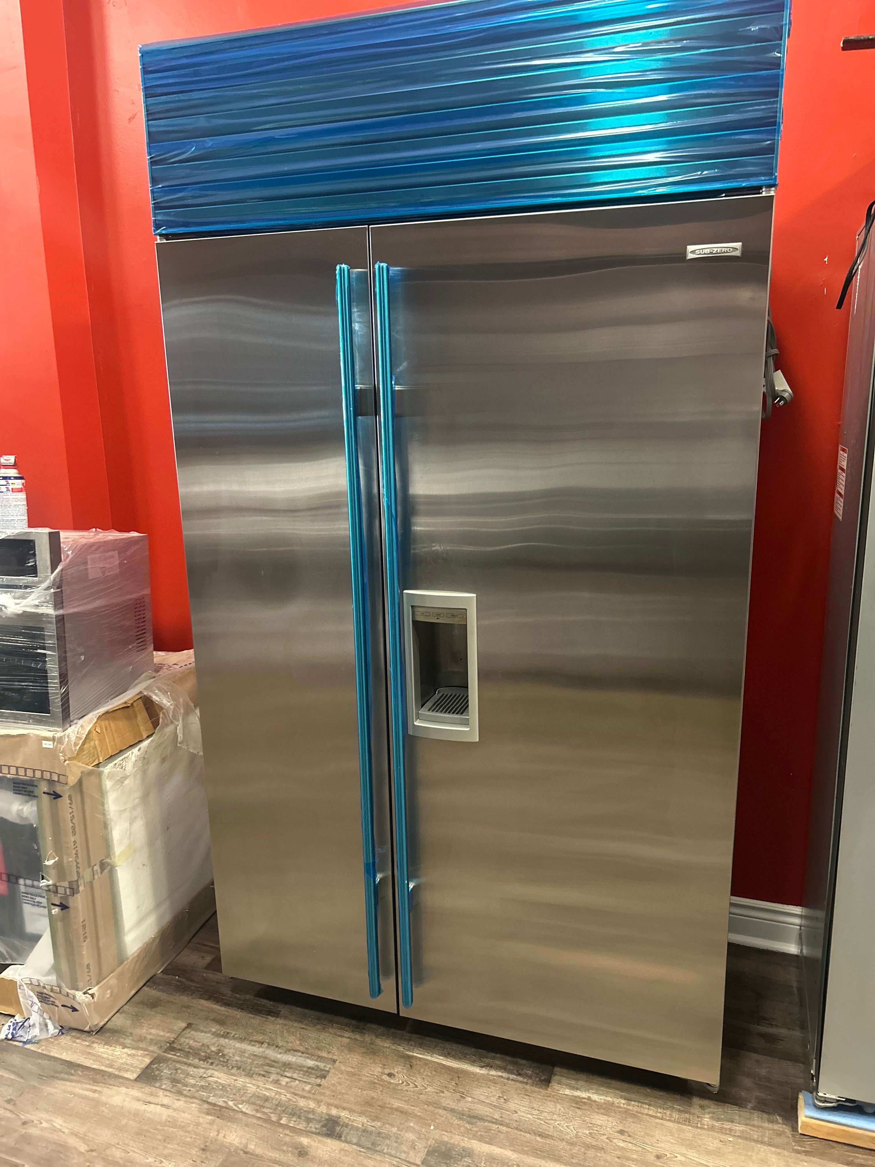 48” Subzero Fridge Side-by-Side