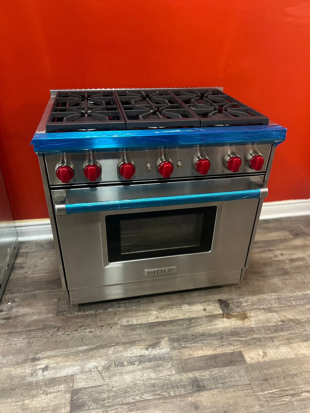 36” All Gas Wolf Range