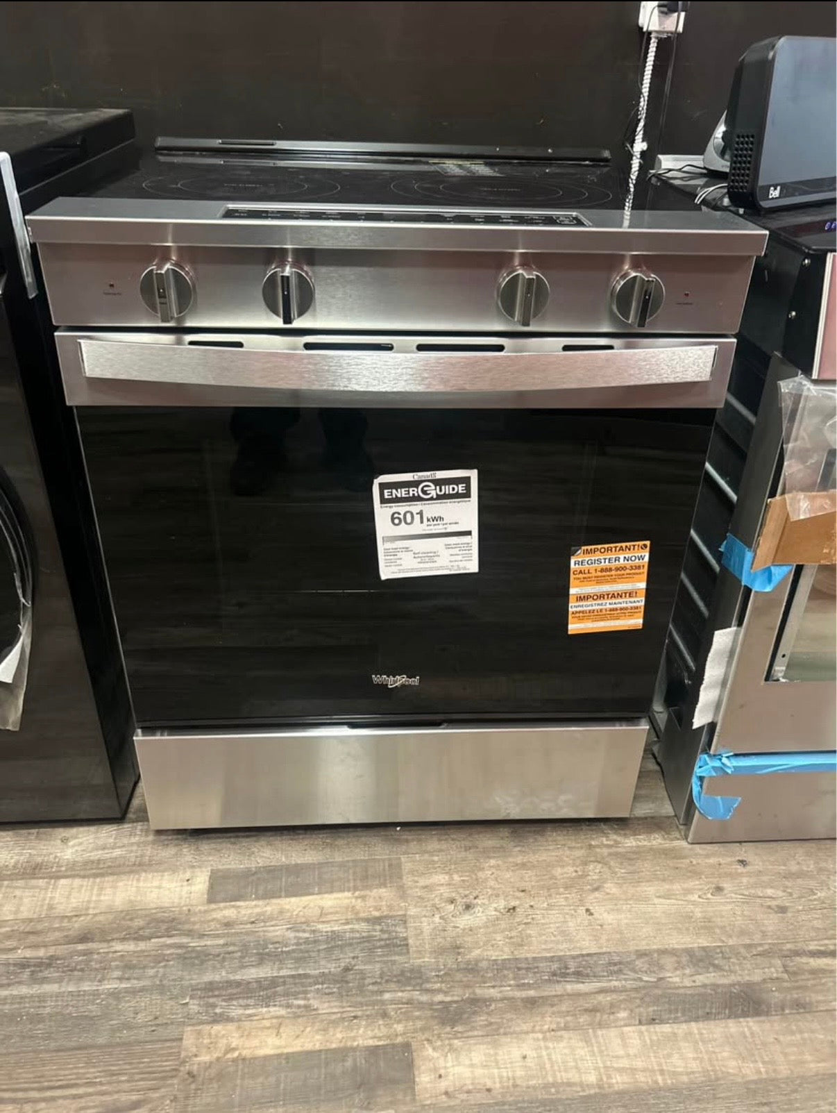 30” Whirlpool Electric Range