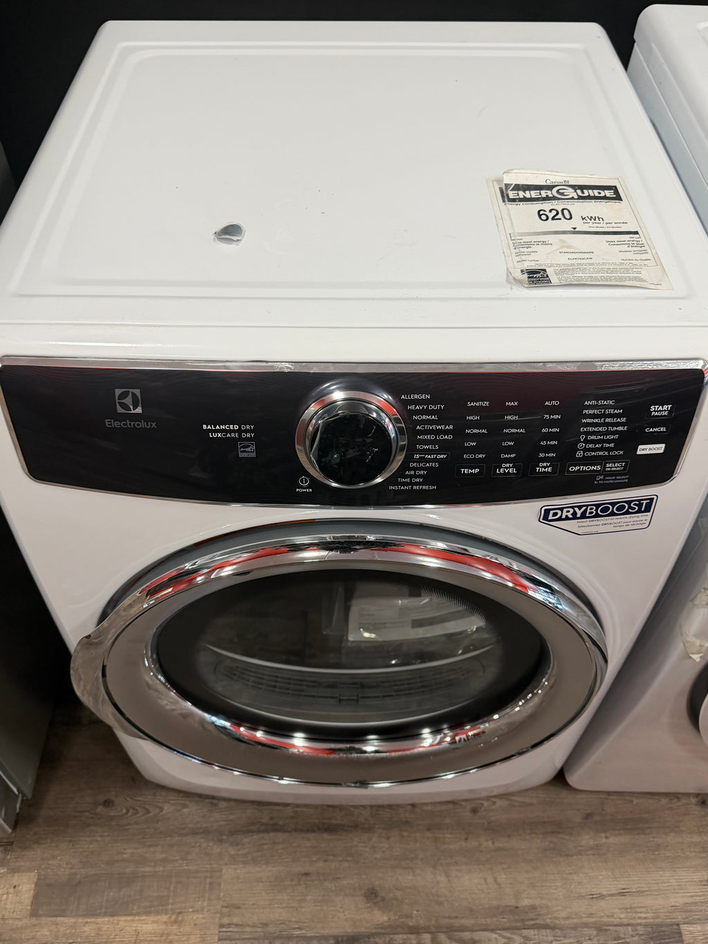 27” Electrolux Boost Dryer