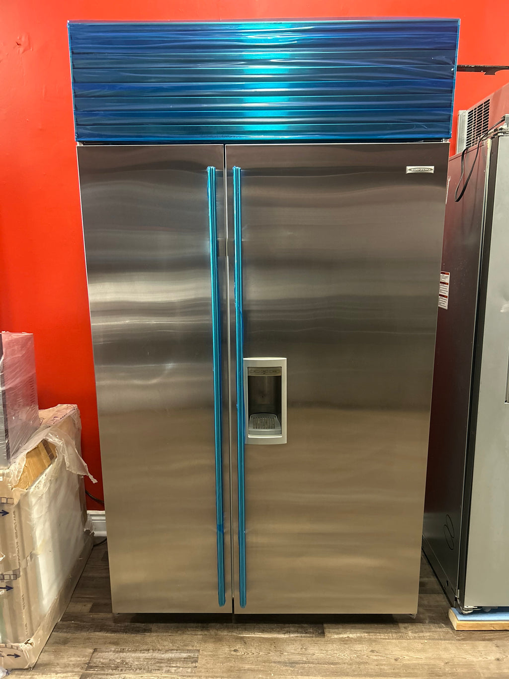 48” Subzero Fridge Side-by-Side
