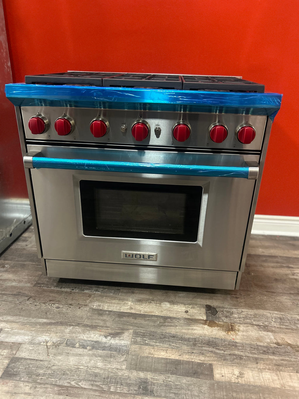 36” All Gas Wolf Range