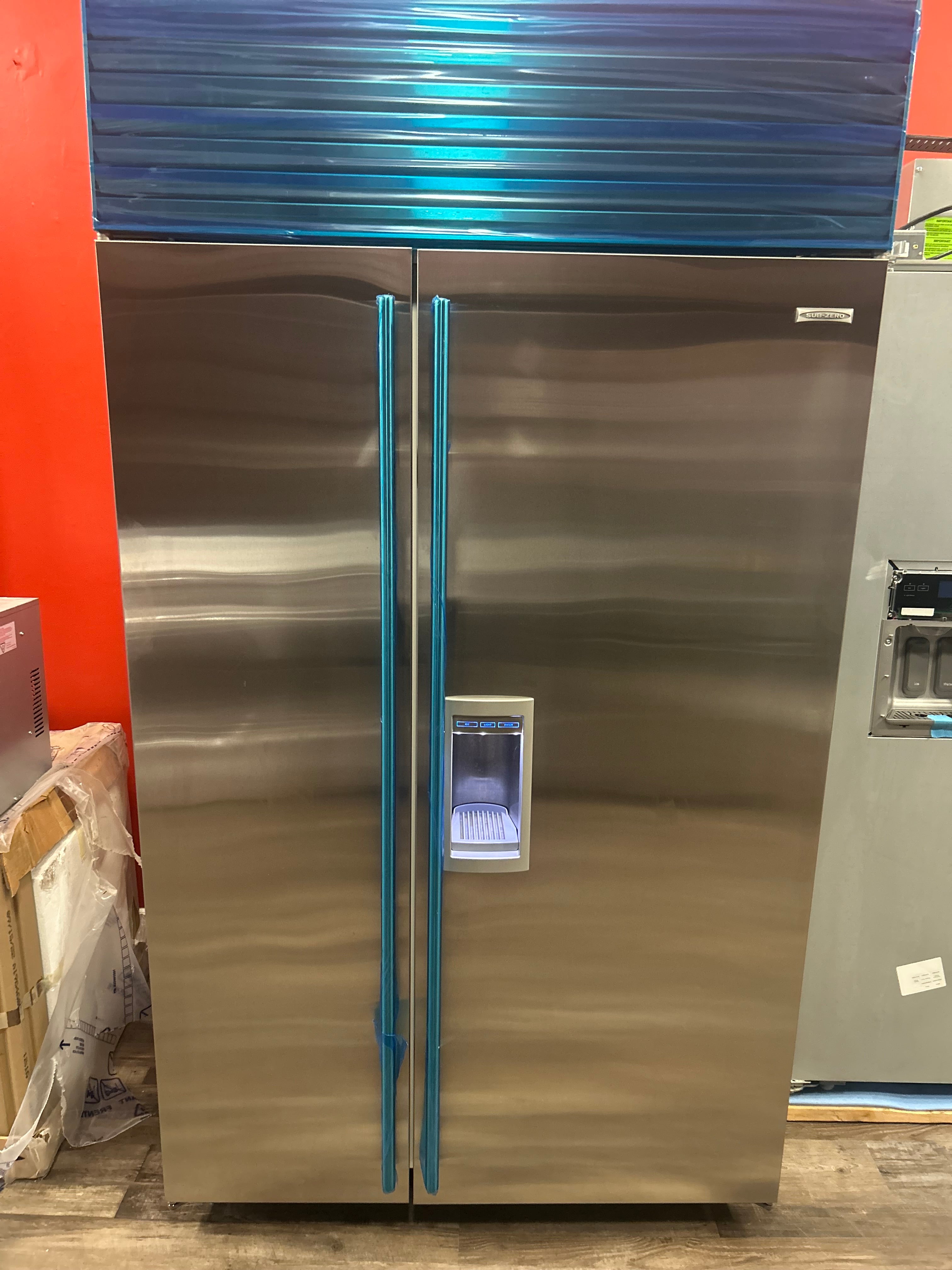 48” Subzero Fridge Side-by-Side