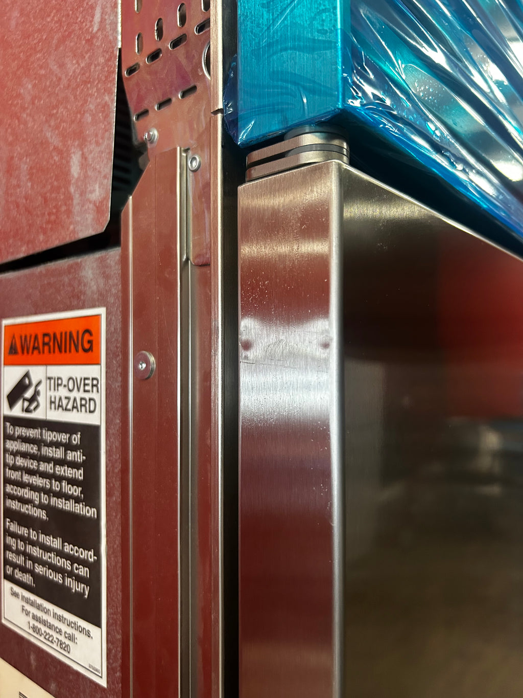 48” Subzero Fridge Side-by-Side