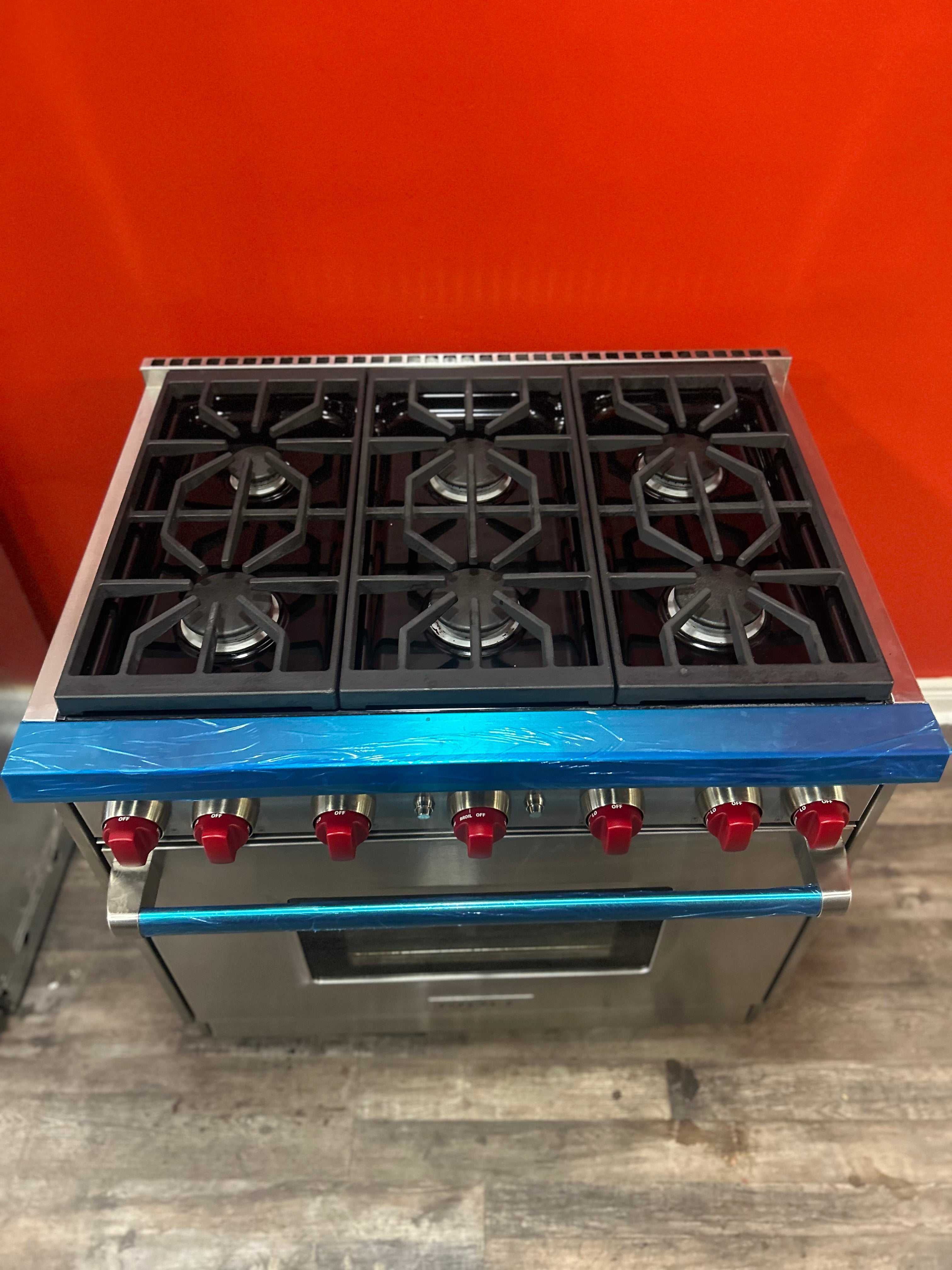 36” All Gas Wolf Range