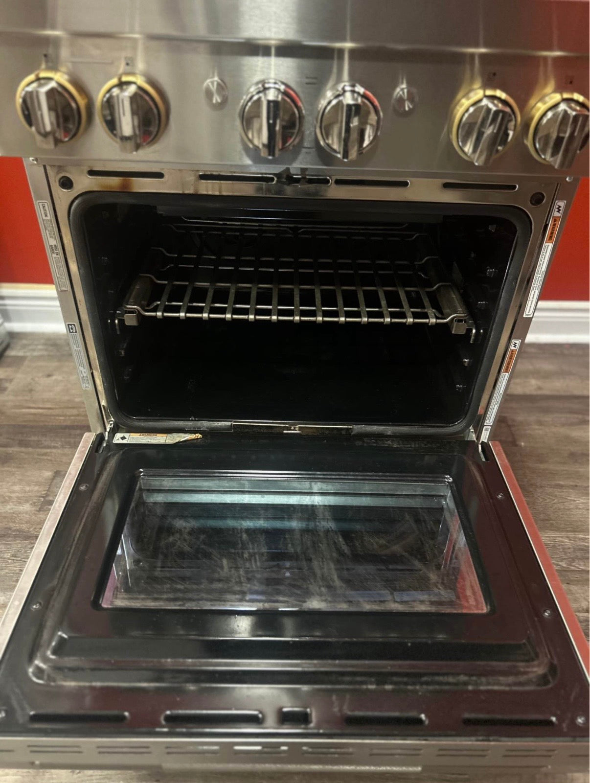 30” Jennair Rise Gas Range