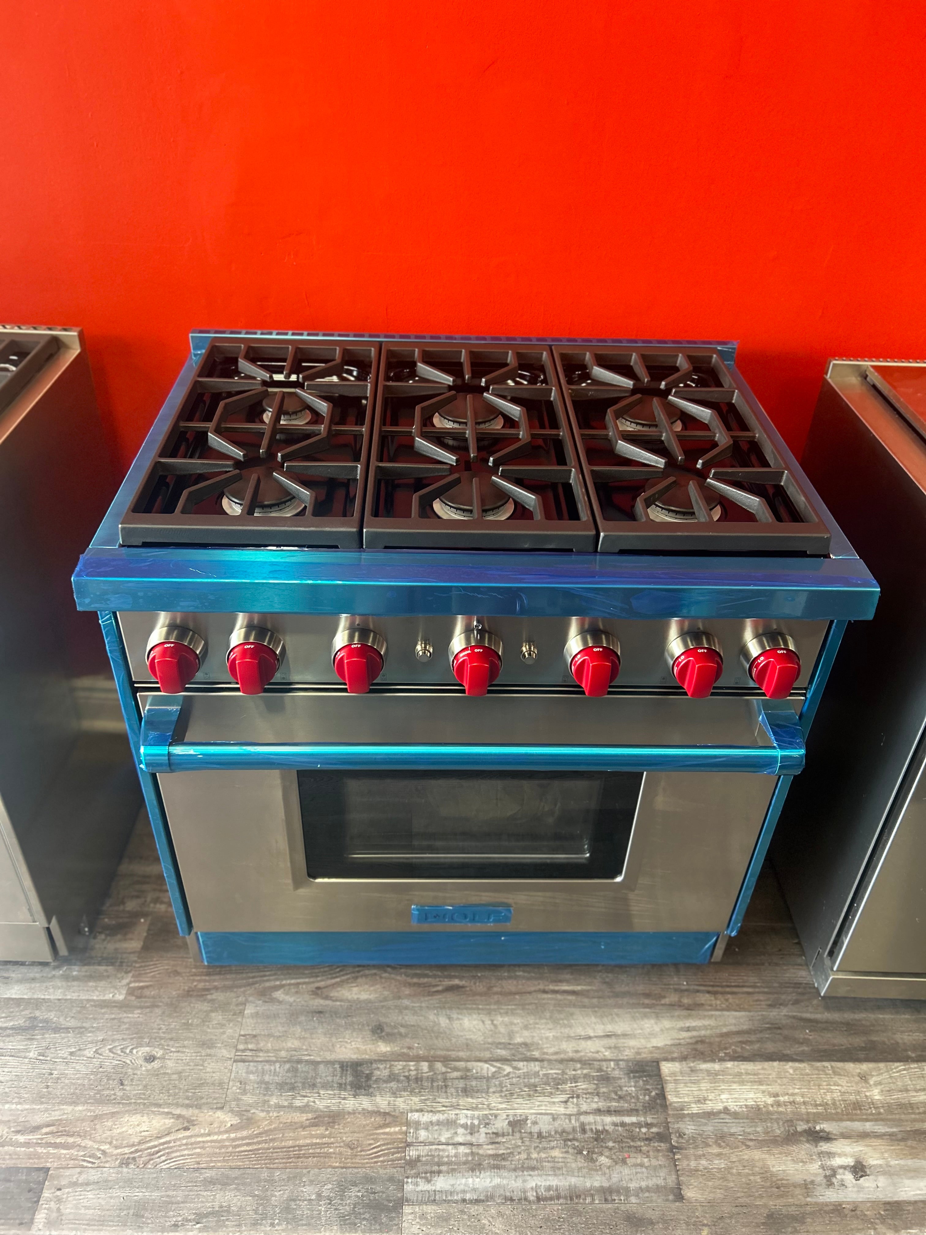 36" All Gas Wolf Range