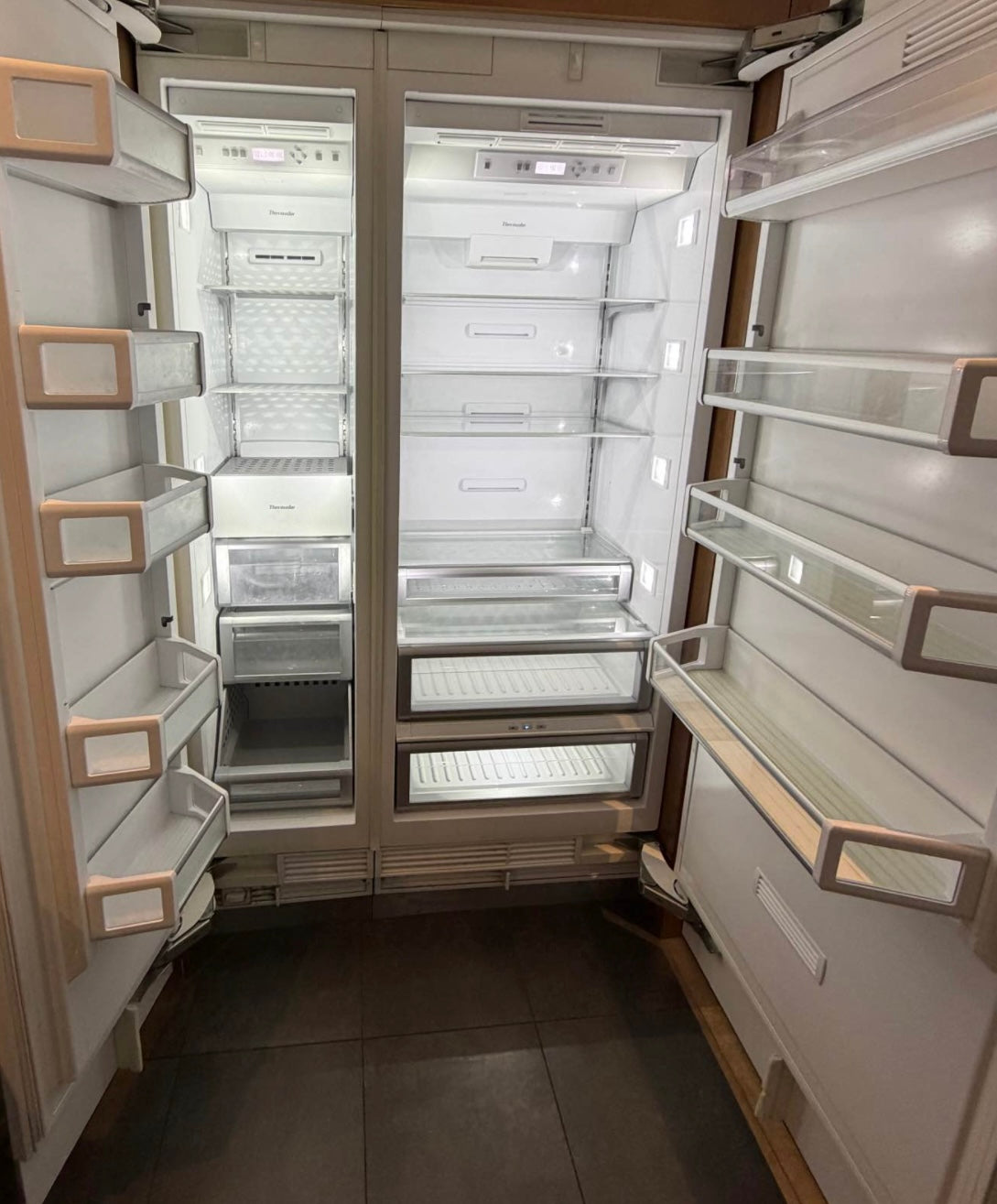 48" Thermador Column Fridge and Freezer